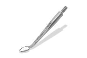 ULTRAmicro, Tropfenform 3x6 mm, Edelstahl