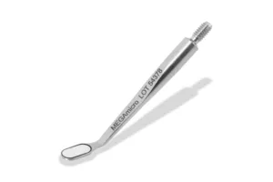 MEGAmicro, oval 3x6 mm, stainless steel